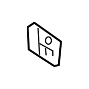 55276782AA Mopar Bracket-Cargo Tie Down Illustration 1 of 1