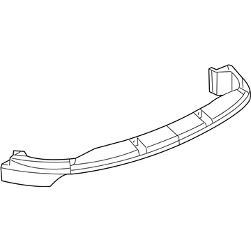 5029165AA Mopar Rear Bumper Fascia Absorber Illustration 1 of 1