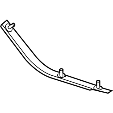 4865915AC Mopar Fascia Retainer Illustration 1 of 1