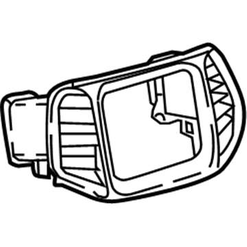 5UT62DX9AB Mopar Instrument Panel Bezel Illustration 1 of 1