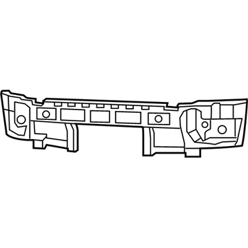 68026481AC Mopar Front Energy Absorber Illustration 1 of 1