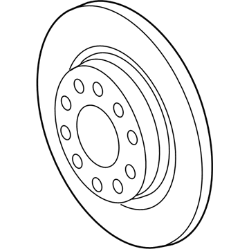 Dodge Dart Brake Disc - 68082121AB