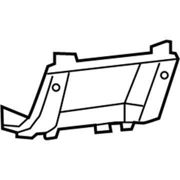 1EB00XDVAB Mopar Instrument Panel Closeout Illustration 1 of 1