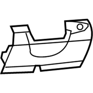 1EB11XDVAC Mopar Cover-Steering Column Opening Illustration 1 of 1