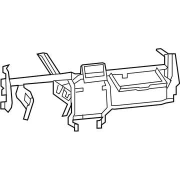 68050657AA Mopar Reinforce-Beam Illustration 1 of 1