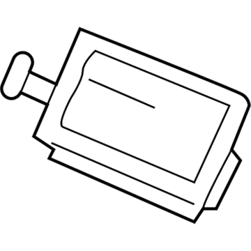 68188219AA Mopar Lens-License Lamp Illustration 1 of 1