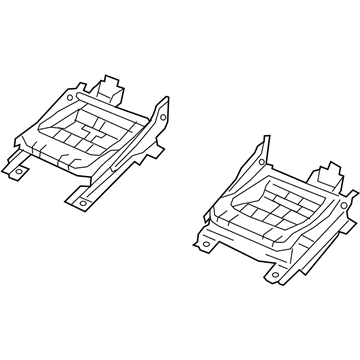 68024910AA Mopar Pan-Seat Cushion Illustration 1 of 1