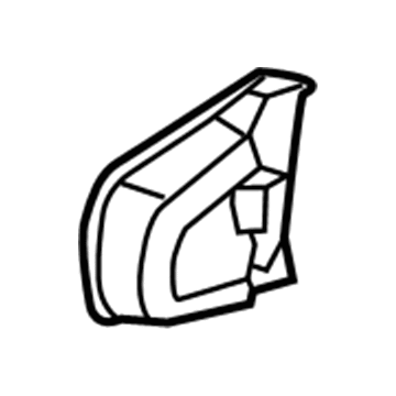 5YF62JXWAA Mopar Remote Handle Bezel Illustration 1 of 1