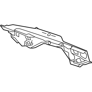 68204729AC Mopar Dash Panel Pad Illustration 1 of 1