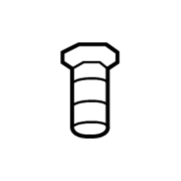 5054227AA Mopar STOP/BUMPER-Hood Illustration 1 of 1