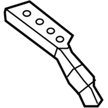 2010 Chrysler Sebring Hood Hinge - 5155812AA