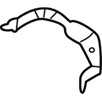 68160115AA Mopar Bracket-SHROUD Illustration 1 of 1