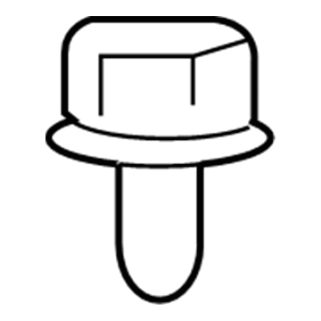 6104021AA Mopar Hexagon Flange Head Bolt Illustration 1 of 1