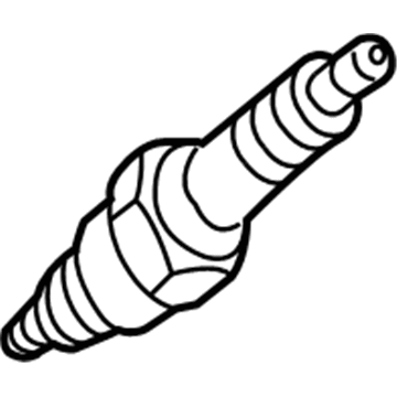 Mopar 68005667AB Spark Plug-Engine 68005667AB Mopar Spark Plug-Engine Illustration 1 of 1