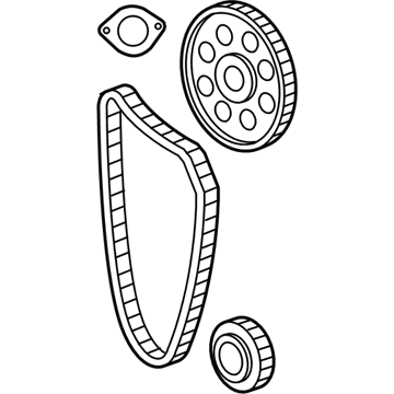 Jeep Wrangler Timing Chain - 68001402AA