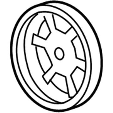 Jeep Wrangler Crankshaft Pulley - 4666099AB