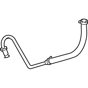 2005 Jeep Wrangler Power Steering Hose - 52089014AD