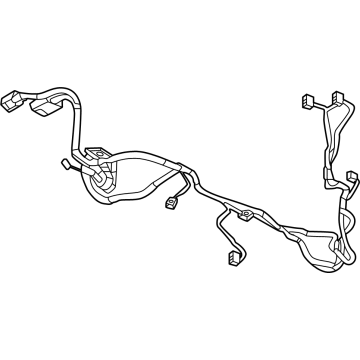 68491697AD Mopar Front End Module Wiring Illustration 1 of 1