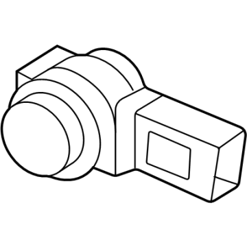 2025 Jeep Compass Parking Assist Distance Sensor - 6YS32TZZAA