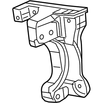 52123606AB Mopar Bracket-Intermediate Shaft Illustration 1 of 1