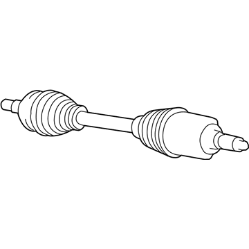 52123541AC Mopar Axle Half Shaft Illustration 1 of 1