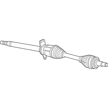 Mopar 52123842AC Axle Half Shaft 52123842AC Mopar Axle Half Shaft Illustration 1 of 1