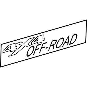 55277345AA Mopar Decal Illustration 1 of 1