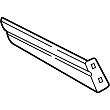 55274951AB Mopar Molding-Side Panel Illustration 1 of 1