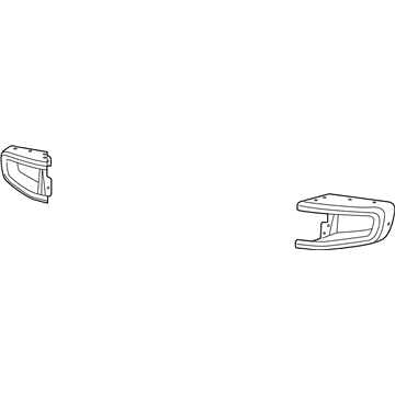 68231955AA Mopar EXTERNSIO-Bumper Illustration 1 of 1