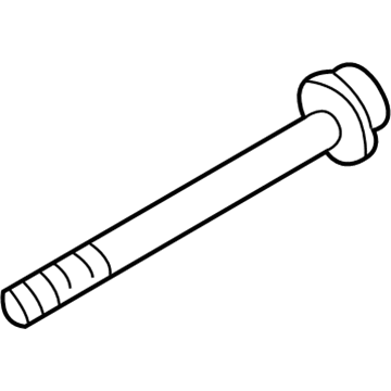 6509154AA Mopar Hexagon Flange Head Bolt Illustration 1 of 1
