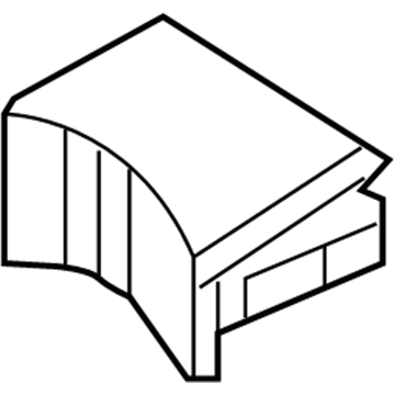 68194679AB Mopar Battery Cover Illustration 1 of 1