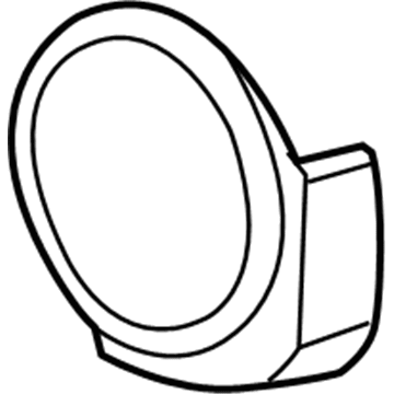 Mopar 1AH42BDAAA Speaker Grille 1AH42BDAAA Mopar Speaker Grille Illustration 1 of 1