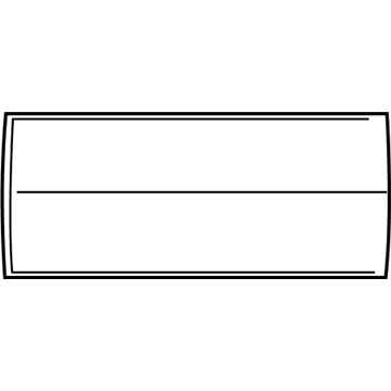 1UA47JDPAA Mopar Roof Decal Illustration 1 of 1