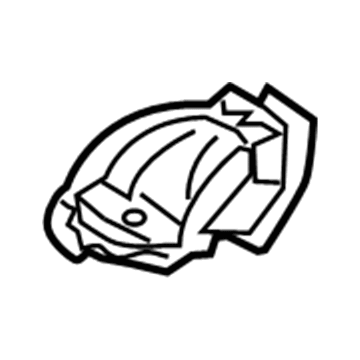 5104253AA Mopar Air Outlet Illustration 1 of 1