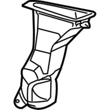 5133445AA Mopar Defroster Duct Illustration 1 of 1