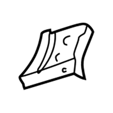 55255914AD Mopar Quarter Inner Panel Illustration 1 of 1