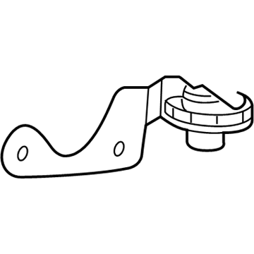 4854127AB Mopar Bracket-Duty Cycle PURGE SOLENOID Illustration 1 of 1