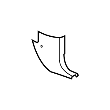 1GM13DX9AD Mopar Cowl Side Trim Panel Illustration 1 of 1