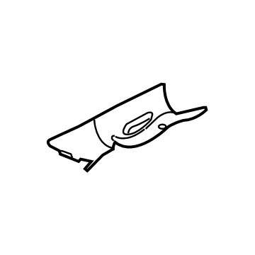 1GG52HDAAE Mopar A Pillar Panel Illustration 1 of 1