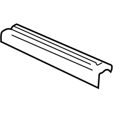 5GJ65DX9AC Mopar Scuff Molding Illustration 1 of 1