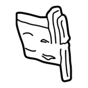 55076644 Mopar Fascia Bracket Illustration 1 of 1