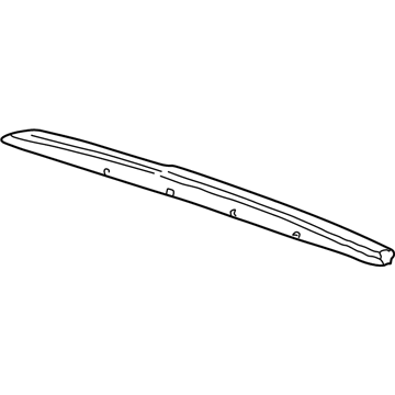 55076626AC Mopar Pad-Rear Bumper Illustration 1 of 1