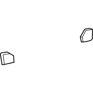 68281936AB Mopar Fascia Reflector Illustration 1 of 1