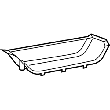 68295578AB Mopar Step Pad-Rear Bumper Illustration 1 of 1