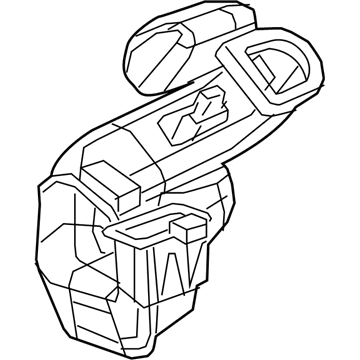 2013 Dodge Dart Air Duct - 4627123AD