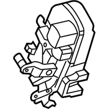 2008 Dodge Charger Door Latch Assembly - 4575894AA