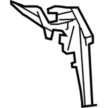 5143189AA Mopar Lever-Floor Door Illustration 1 of 1