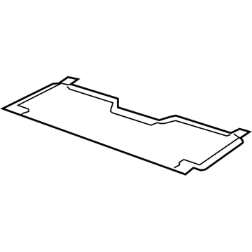 Mopar 68039194AA Frame-Third Row Seat Cushion 68039194AA Mopar Frame-Third Row Seat Cushion Illustration 1 of 1