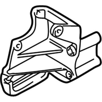 MD368545 Mopar Power Steering Pump Bracket Illustration 1 of 1