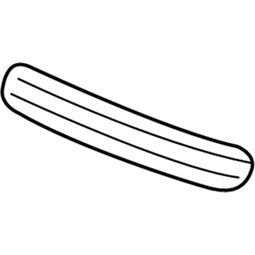 MR566301 Mopar Radiator Grille Illustration 1 of 1